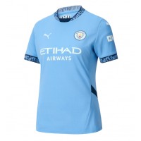 Zenski Nogometni Dres Manchester City Erling Haaland #9 Domaci 2024-25 Kratak Rukav